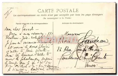 NANTES — Teatr Renesansu — Héliotypie Dugas et Cie, Nantes — Rewers