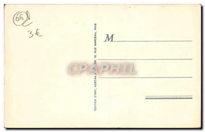 Menton Cap-Martin — Wielki Hotel — widok z lotu ptaka — RM, n° 453 — Rewers