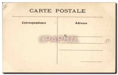 Miejsce dawnego Cachot du Gué, 5, rue Baillet — Paryż — L. J. & Cie, wyd., Angoulême-Paryż — Rewers