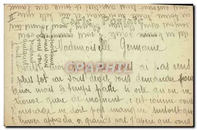 Chalons-sur-Marne — A Prisão Militar e o Conselho de Guerra — ND. Phot. — Verso