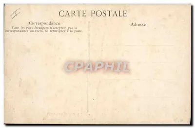 La Conciergerie — Cachot de la Reine Marie-Antoinette — editore B.D. n°14 — Verso