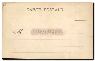 Rennes — De Militaire Gevangenis — uitgever G. F. n° 16 — Achterkant