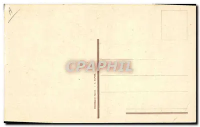Soldado e menina no depósito — cena emocionante — L. Lapida, n° 2672 — Verso
