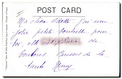 O posto de escuta — ilustração de Wright — editor Lafayette, série N° 104 — Verso