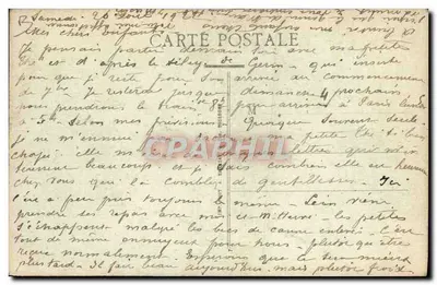 La Normandia pittoresca — vignaiolo che sta riempiendo un barile — editore La Normandie Pittoresque, n° 3028 — Verso