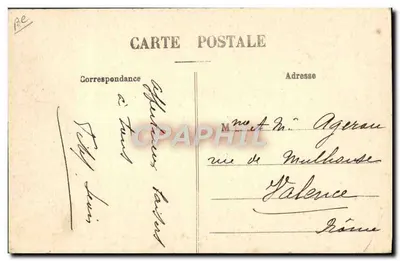 Le Alpi — Sport Invernali — Esercizi di Sci — V. Fournier, editore, Gap — n° 1614 — Verso