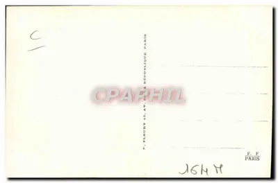 Locomotive de la Cie de l'Ouest — Série 600 — Éditeur F. Fleury — Verso
