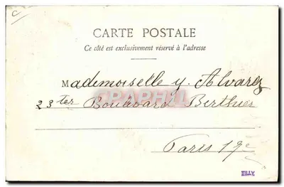 La Turbie — Ferrocarril de cremallera — Edición Giletta, fot., Niza, n° 1001 — Reverso