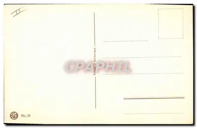 Navio a vela — mar agitado — STF No. 57 — Verso
