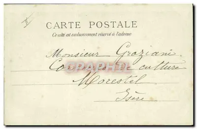 Mulher em traje oriental — com papagaio — J. DEVAL et Cie, Paris — Verso