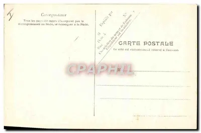 Nu em um banho — cena de espetáculo — U.P. Paris n° 9056 — Verso