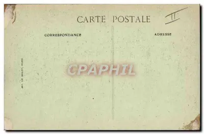 As Fiestas da Vitória em Paris — 14 de Julho de 1919 — O Desfile — As Bandeiras Americanas — B.D. — Verso