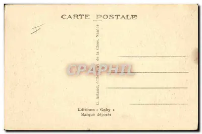 Brest — Navios-Escola « Gueydon » e « Armoric » no porto protegido — Gaby — Verso