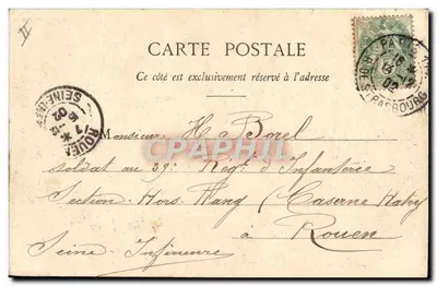 Paris - Champs-Élysées - O Teatro Marigny — Mill. Amétis & Fils, n°278 — Verso