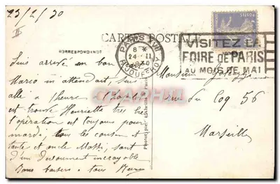Paryż - Plac Châtelet - Teatr Sarah Bernhardt i Wieża Świętego Jakuba — Rewers