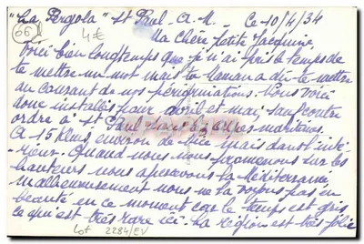 Saint-Paul (A.M.) — Ogólny widok — wydawca A.M., nr 01314 — Rewers