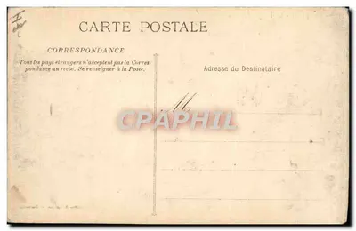 Montpellier - Le Temple Protestant — éditeur E. Lacour, Marseille, n° 1908 — Verso