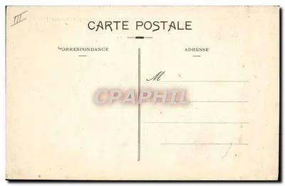 Toulouse — O Templo Protestante — Editor não identificado, n° de série 128 — Verso