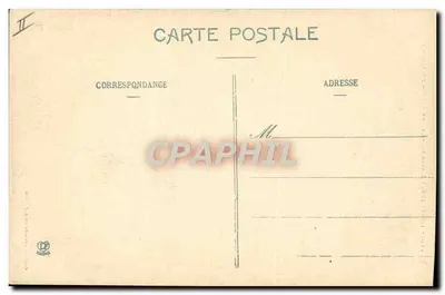 Toulouse - Estátua de Cuas e o Templo Protestante — Fototipia Lahouche Frères, Toulouse, n°240 — Verso