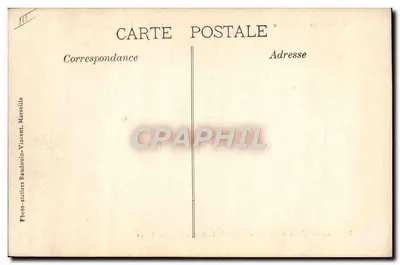 Exposição Colonial — Pavilhão do Anter Picon — Distribuição de Amostras — Marselha 1906 — Verso