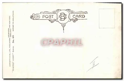 Dziecko z wozikiem — D. Tempest — Banforth & Co. Ltd. seria nr 431 — Rewers