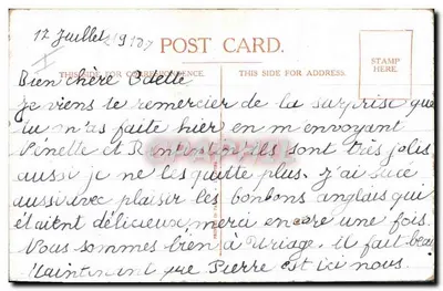 Nénénette und Rintintin — Stoffspielzeug — Right, n° 2976 — Rückseite