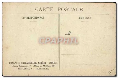 Alpinismo — Les Sports XXVIII — Moul lot - Marseille — Verso