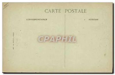 As Festas da Vitória em Paris — 14 de Julho de 1919 — O Desfile — As Bandeiras Americanas — Editor Le Délet, Paris — Verso