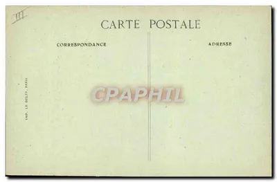 Le Feste della Vittoria a Parigi — 14 luglio 1919 — Generale Pershing — Editore B.D. — Verso