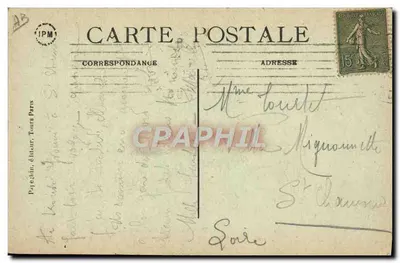 Revue du 4 Juillet 1918 — Amerykańskie pielęgniarki marszują przed Statua Washingtona — A.P. — viae Paryż — Rewers