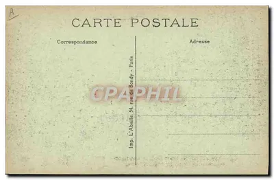 Paris — As Festas da Vitória — 14 de Julho de 1919 — A Entrada das Tropas Americanas em Paris — n°60 — Verso