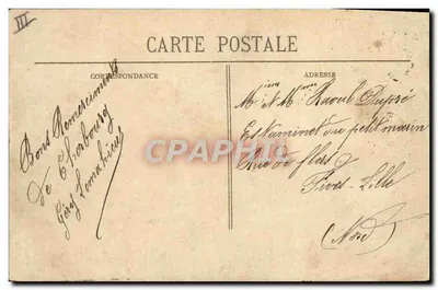 Cherbourg - Torpilleur mobilny obrony w czasie burzy — Rewers