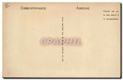 Toulon - Przeciwpodwodnik w burzowym pogodzie — autor: R. Dumont-Duparc, Malarz Ministerstwa Marynarki — wydawca Selecta, nr 52 — Rewers