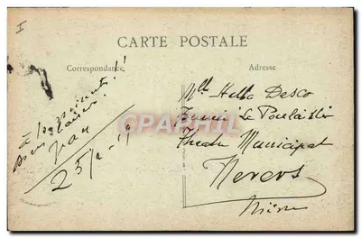 Roanne (Loire) - O Teatro — editor Manon, n°48 — Verso