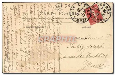 Trasa Nowej Złotej Półki — Cannes do St-Raphaël — wybór artystyczny nr 562 — Rewers