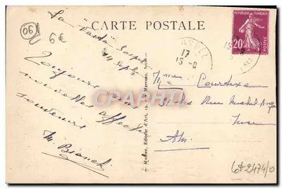 Sospel (A.-M.) — O Velho Ponte sobre a Bévera — Mutifer, Editor de Arte — Verso