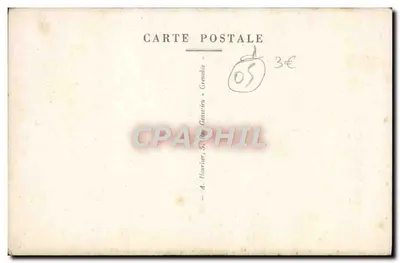 Briangon — Grande Chaussée — A. Houitier, Grenoble — Rewers