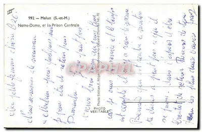मेलून — नोट्र-डॉम और केंद्रीय जेल — ई. मिग्नॉन — पीछे