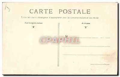 Moulins — A prisão (antigo castelo dos duques de Bourbon) — P. Poguet editor Moulins — Verso