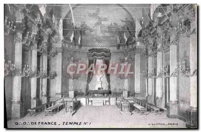 G.O.F. da França - Templo N°1 — V. Gloton, Paris