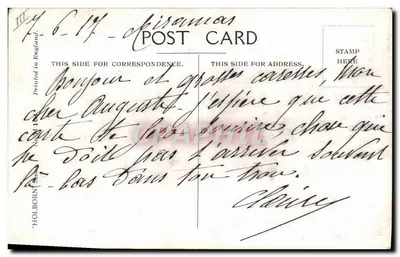 Carte postale humorística — Phil Martin — editor Holborn — Verso