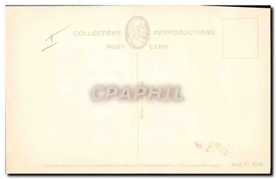 Locomotiva Great Western Railway — Classe Castle, n° 7628 'Clun Castle' — Reproduções de Cartões Postais para Colecionadores — Verso