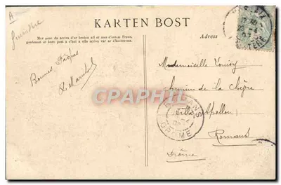 Fouesnant - Cena de Casamento Bretão - Coleção Villard, Quimper — Verso