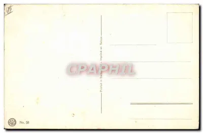 Zeilschip — Woeste zee — Kopergravure getekend door 'R. Renner' — Serie Nr. 58 — Achterkant
