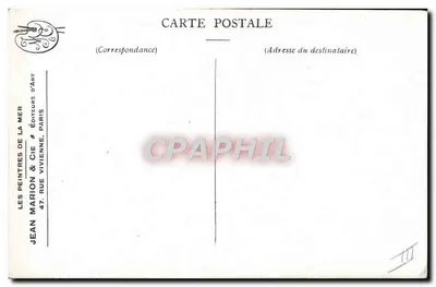 Mouette — Zeekraan — I. Royan, Serie 3, No. 1 — Achterkant