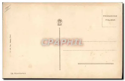 Joven mujer en vestido transparente — interior con cortina rosa — editor Y. U.C. Romitoclore, n° 736 — Reverso