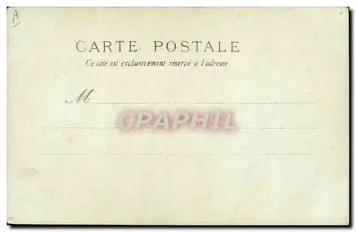 Phryné — Deusa grega nua com estátua — Tipografia da Châtelée, Paris — Verso