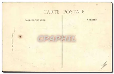 As Festas da Vitória em Paris — 14 de julho de 1919 — O Cenotáfio, à noite, sob o Arco do Triunfo da Estrela — B.D. (editor) — Verso