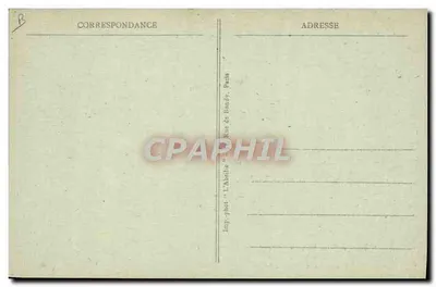 Paris - Homenagem ao Poilu Desconhecido e a Gambetta - Festas do Cinquentenário da República - 11 Novembro 1920 - L'Abeille, Paris — Verso