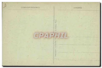 Paris - 11 de Novembro de 1920 - Festa do Cinquentenário da República - Homenagem ao Poilu Desconhecido e a Gambetta - L'Abelle, Paris — Verso
